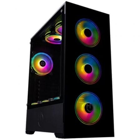 Caja Gaming Semitorre Hiditec Z20 Aura - Frikibase