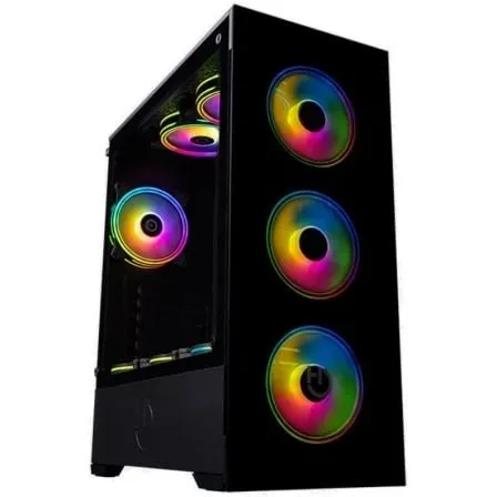 Caja Gaming Semitorre Hiditec Z20 Aura - Frikibase