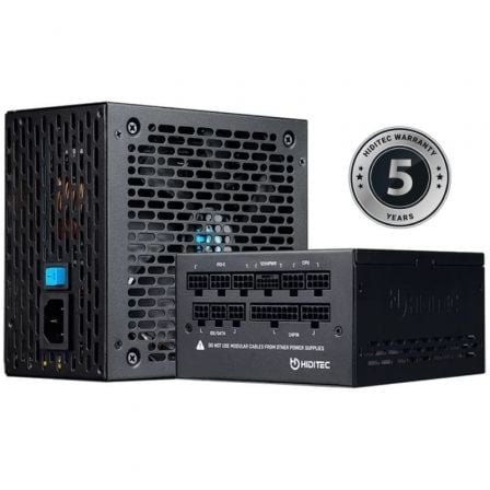 Fuente de Alimentación Hiditec GDX750 V2/ 750W/ Ventilador 14cm/ ATX 3.0/ PCIe 5.0/ 80 Plus Gold - Frikibase