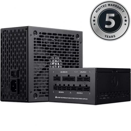 Fuente de Alimentación Hiditec BZX850 V2/ 850W/ Ventilador 14cm/ 80 Plus Bronze - Frikibase