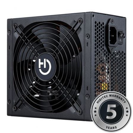 Fuente de Alimentación Hiditec BZ550/ 550W/ Ventilador 14cm/ 80 Plus Bronze - Frikibase