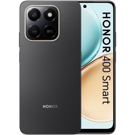 Smartphone Honor 400 Smart 8GB/ 256GB/ 6.7"/ 4G/ Negro - Frikibase