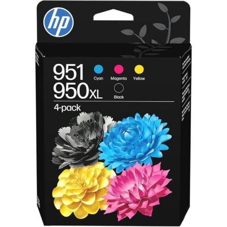 Cartucho de Tinta Original HP nº950XL + nº951 Multipack/ Cian/ Magenta/ Amarillo/ Negro - Frikibase