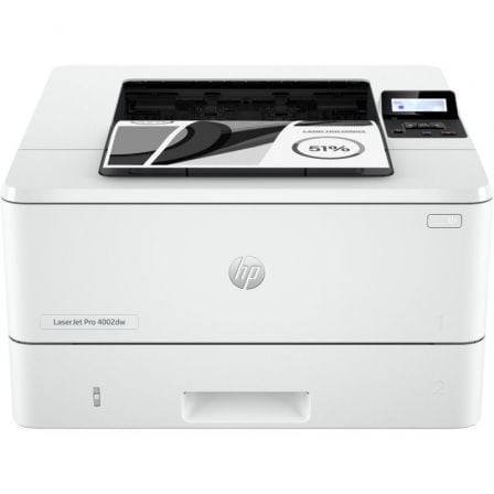 Impresora Láser Monocromo HP Laserjet Pro 4002DW WiFi/ Dúplex/ Blanca - Frikibase