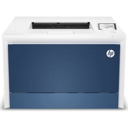 Impresora Láser Color HP LaserJet Pro 4202dn Dúplex/ Blanca y Azul - Frikibase