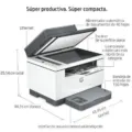 Multifunción Láser Monocromo HP Laserjet MFP M234SDN Dúplex/ ADF/ Blanca – imagen 4