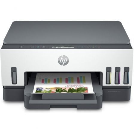 Multifunción Recargable HP Smart Tank 7005/ WiFi/ Dúplex/ Blanca - Frikibase