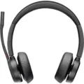 Auriculares Inalámbricos Poly Voyager 4320 para Microsoft Teams + Adaptador BT700/ con Micrófono/ Bluetooth/ Negros - Frikibase