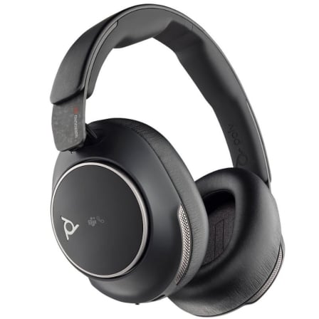 Auriculares Inalámbricos Poly Voyager Surround 80 UC USB Tipo-C + Adaptador USB-C/A/ con Micrófono/ Bluetooth/ Negros - Frikibase