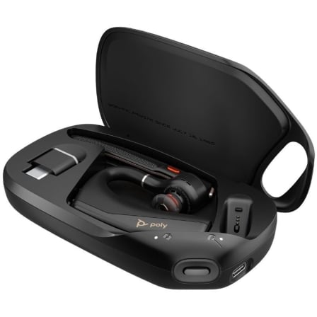Auriculares Inalámbricos Poly Voyager Legend 50 UC/ con estuche de carga/ Bluetooth/ Negros - Frikibase