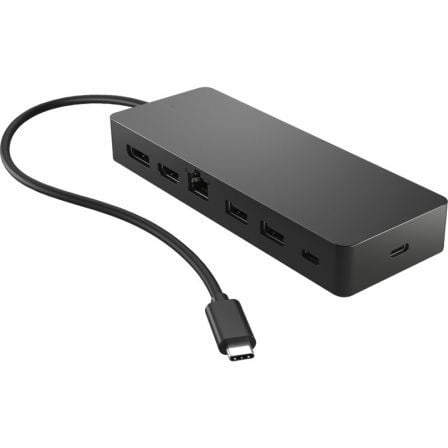 Docking USB Tipo-C HP 50H55UT/ 1xUSB Tipo-C/ 2xUSB/ 1xHDMI 4K/ 1xDisplayPort/ 1xRJ45/ 1xUSB Tipo-C PD - Frikibase