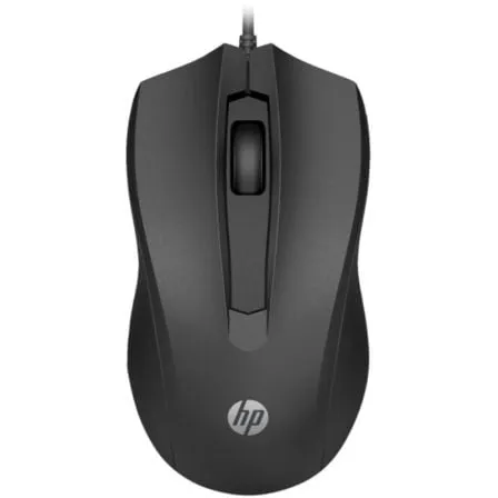 Ratón HP 105/ Hasta 1600 DPI/ Negro - Frikibase