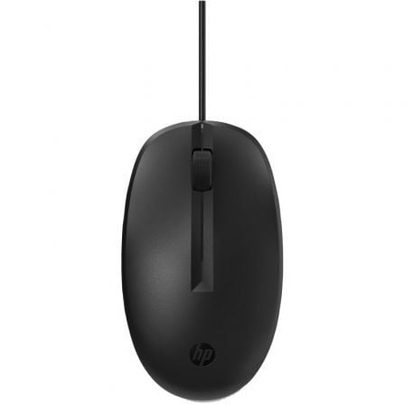 Ratón HP 125/ Hasta 1200 DPI/ Negro - Frikibase