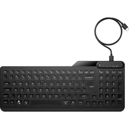 Teclado HP 405 Multidispositivo/ Negro - Frikibase