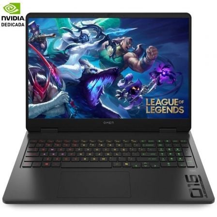 Portátil Gaming HP Omen 16-AN0011NS Intel Core Ultra 7-255H/ 32GB/ 1TB SSD/ GeForce RTX 5060/ 16"/ Sin Sistema Operativo - Frikibase