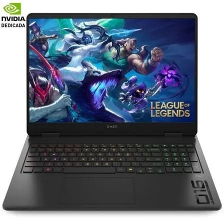 Portátil Gaming HP Omen 16-AN0013NS Intel Core Ultra 9-285H/ 32GB/ 1TB SSD/ GeForce RTX 5060/ 16"/ Sin Sistema Operativo - Frikibase