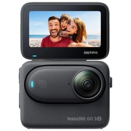 Cámara Digital Deportiva Insta360 GO 3S/ 4K/ Ángulo de visión 180º/ Negra - Frikibase