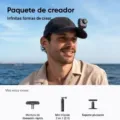 Cámara Digital Deportiva Insta360 GO Ultra Pack Creador/ 4K/ Ángulo de visión 360º/ Negra – imagen 2