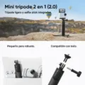 Cámara Digital Deportiva Insta360 GO Ultra Pack Creador/ 4K/ Ángulo de visión 360º/ Negra – imagen 4