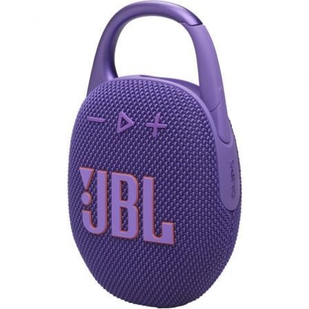 Altavoz con Bluetooth JBL Clip 5/ 7W/ 1.0/ Púrpura - Frikibase