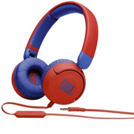 Auriculares Infantiles JBL JR310/ con Micrófono/ Jack 3.5/ Rojos y Azules - Frikibase