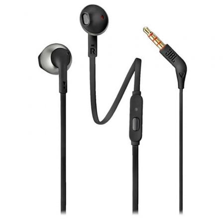 Auriculares Intrauditivos JBL Tune 205/ con Micrófono/ Jack 3.5/ Negros - Frikibase