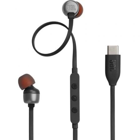 Auriculares Intrauditivos JBL Tune 310C/ con Micrófono/ Negros - Frikibase