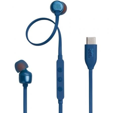 Auriculares Intrauditivos JBL Tune 310C/ con Micrófono/ Azules - Frikibase