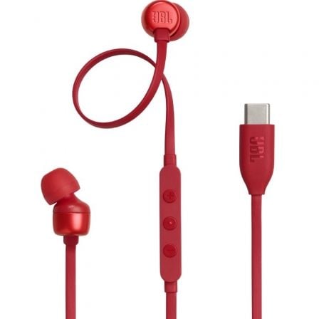 Auriculares Intrauditivos JBL Tune 310C/ con Micrófono/ Rojos - Frikibase