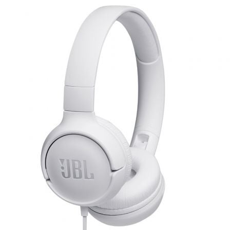 Auriculares JBL Tune 500/ con Micrófono/ Jack 3.5/ Blancos - Frikibase