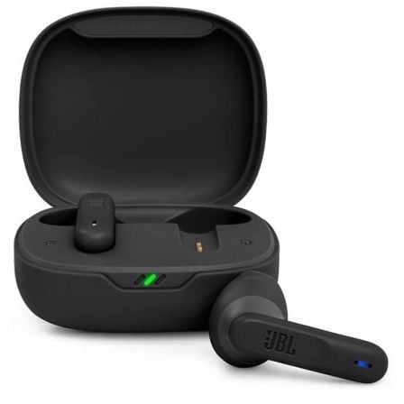 Auriculares Bluetooth JBL Wave 300TWS con estuche de carga/ Autonomía 6h/ Negros - Frikibase