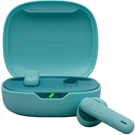 Auriculares Bluetooth JBL Wave Flex con estuche de carga/ Autonomía 10h/ Azules - Frikibase