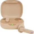 Auriculares Bluetooth JBL Wave Flex con estuche de carga/ Autonomía 8h/ Beige - Frikibase