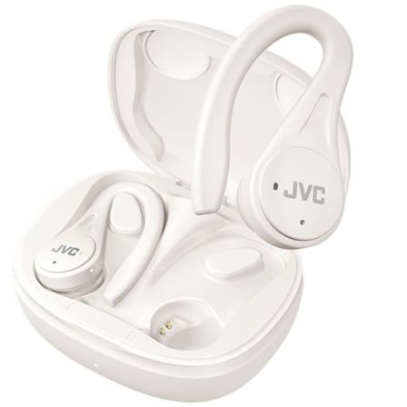 Auriculares Bluetooth JVC HA-EC25T con estuche de carga/ Autonomía 7.5h/ Blancos - Frikibase