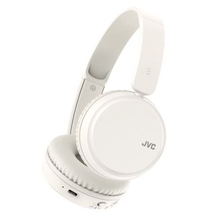 Auriculares Inalámbricos JVC HA-S36W/ con Micrófono/ Bluetooth/ Blancos - Frikibase