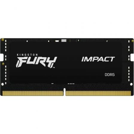 Memoria RAM Kingston FURY Impact 32GB/ DDR5/ 5600MHz/ 1.1V/ CL40/ SODIMM - Frikibase