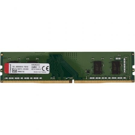 Memoria RAM Kingston ValueRAM 4GB/ DDR4/ 3200MHz/ 1.2V/ CL22/ DIMM - Frikibase