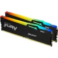 Memoria RAM Kingston FURY Beast RGB 2 x 16GB/ DDR5/ 6000MHz/ 1.35V/ CL36/ DIMM - Frikibase