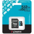 Tarjeta de Memoria Kingston CANVAS Go! Plus 512GB microSD XC con Adaptador/ Clase 10/ 200MBs – imagen 3