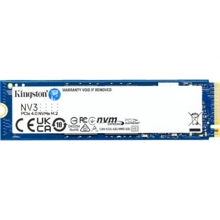 Disco SSD Kingston NV3 1TB/ M.2 2280 PCIe Gen4/ Full Capacity - Frikibase