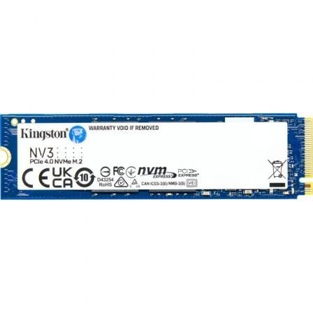 Disco SSD Kingston NV3 4TB/ M.2 2280 PCIe Gen4/ Full Capacity - Frikibase