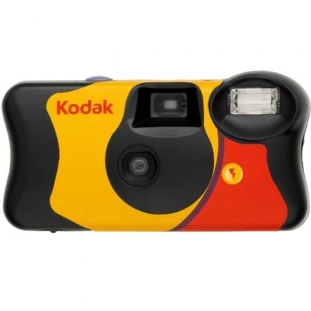 Cámara Desechable Kodak FunSaver 39/ 39 Exposiciones/ Amarilla y Roja - Frikibase