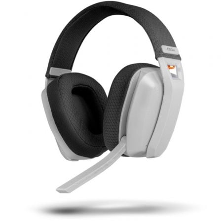 Auriculares Gaming Inalámbricos con Micrófono Krom Kanji/ Bluetooth/ USB 2.0/ Blancos - Frikibase