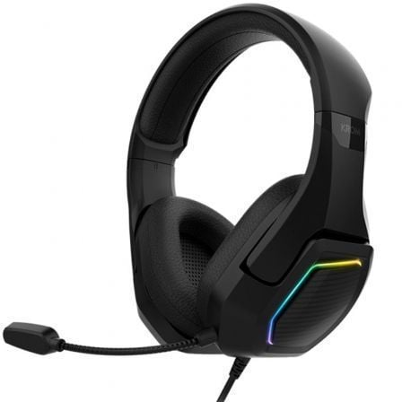 Auriculares Gaming con Micrófono Krom Kopa 7.1/ USB 2.0/ Negros - Frikibase