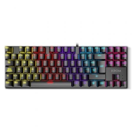 Teclado Gaming Mecánico Krom Kasic TKL/ Negro - Frikibase