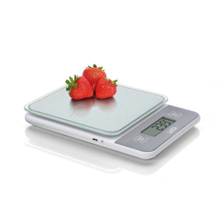 Báscula de Cocina Electrónica Laica KS1320/ hasta 5kg/ Plata - Frikibase