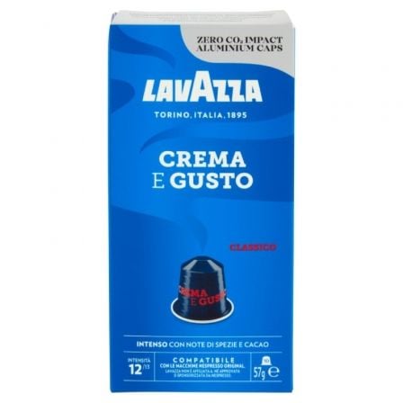 Cápsula Lavazza Crema e Gusto Clásico para cafeteras Nespresso/ Caja de 10 - Frikibase