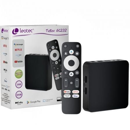 Android TV Leotec TvBox 4K GC232/ 32GB - Frikibase