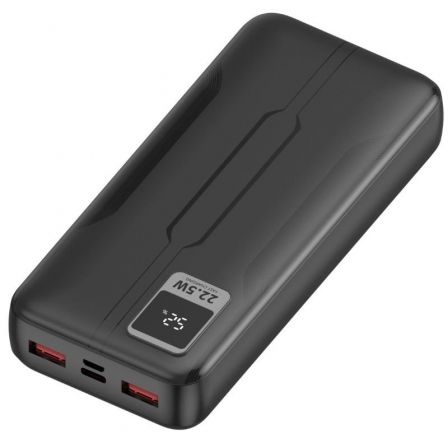 Powerbank 20000mAh Leotec LEPOW20W22K/ 22.5W/ Negra - Frikibase