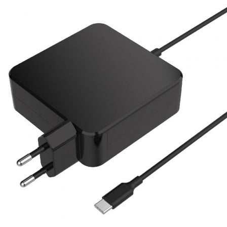 Cargador de Portátil Universal Leotec Notebook 90W Type-C/ 1xUSB Tipo-C/ 90W/ Automático/ Voltaje 5-20V - Frikibase
